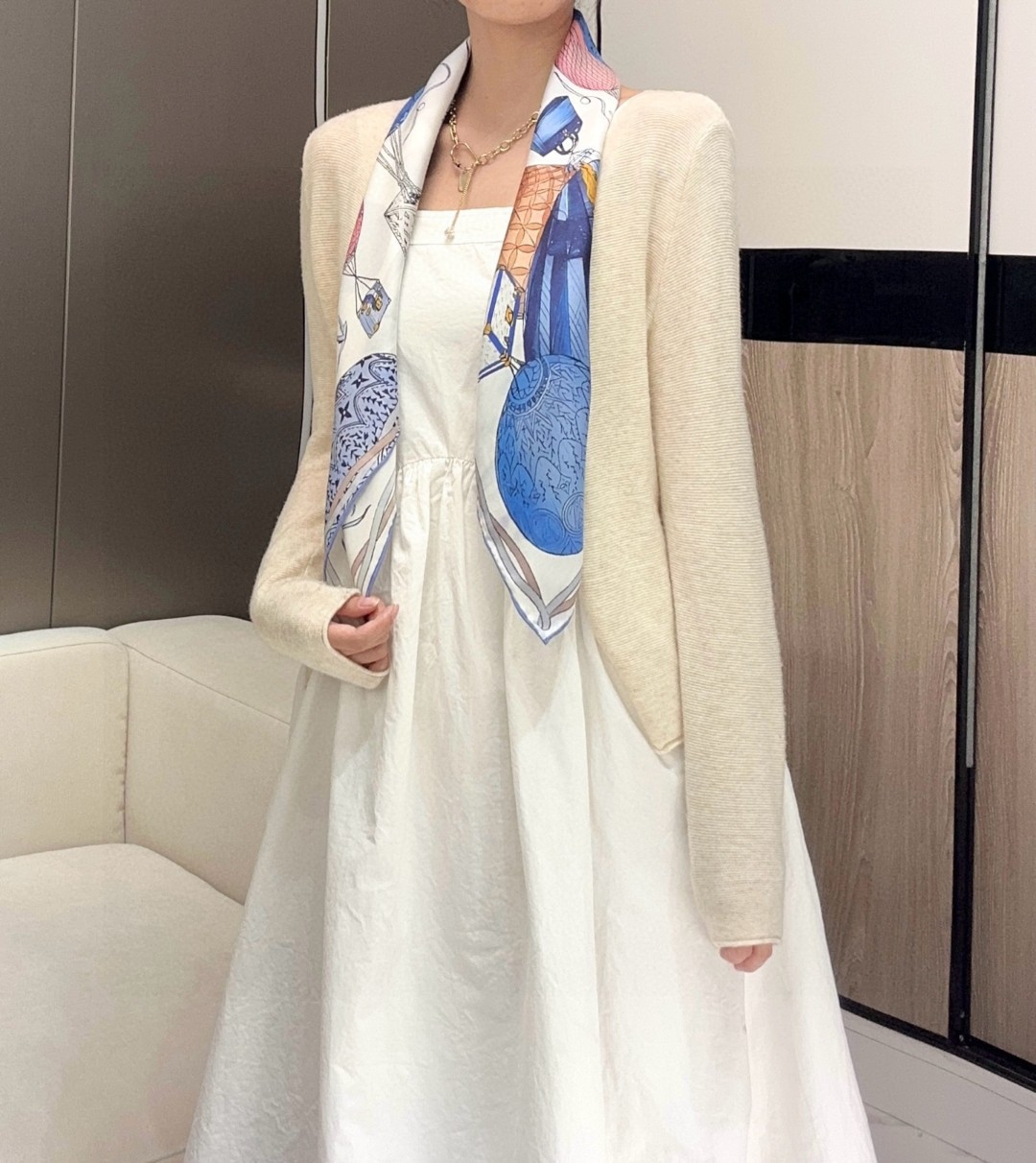 Louis Vuitton Silk Scarf
